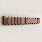WOODSONATA – Handmade Wooden Wall Coat Rack in Piano Style