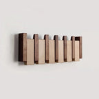WOODSONATA – Handmade Wooden Wall Coat Rack in Piano Style