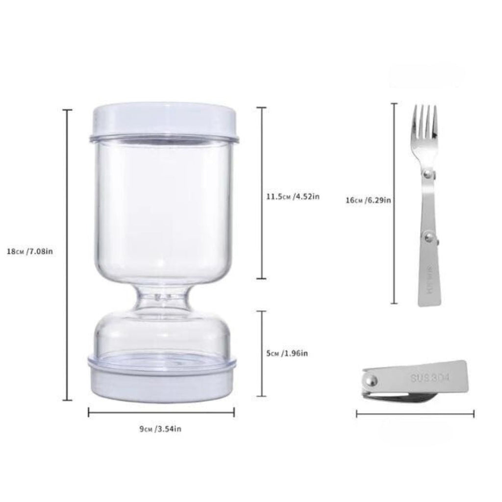 Practical jar with water sieve