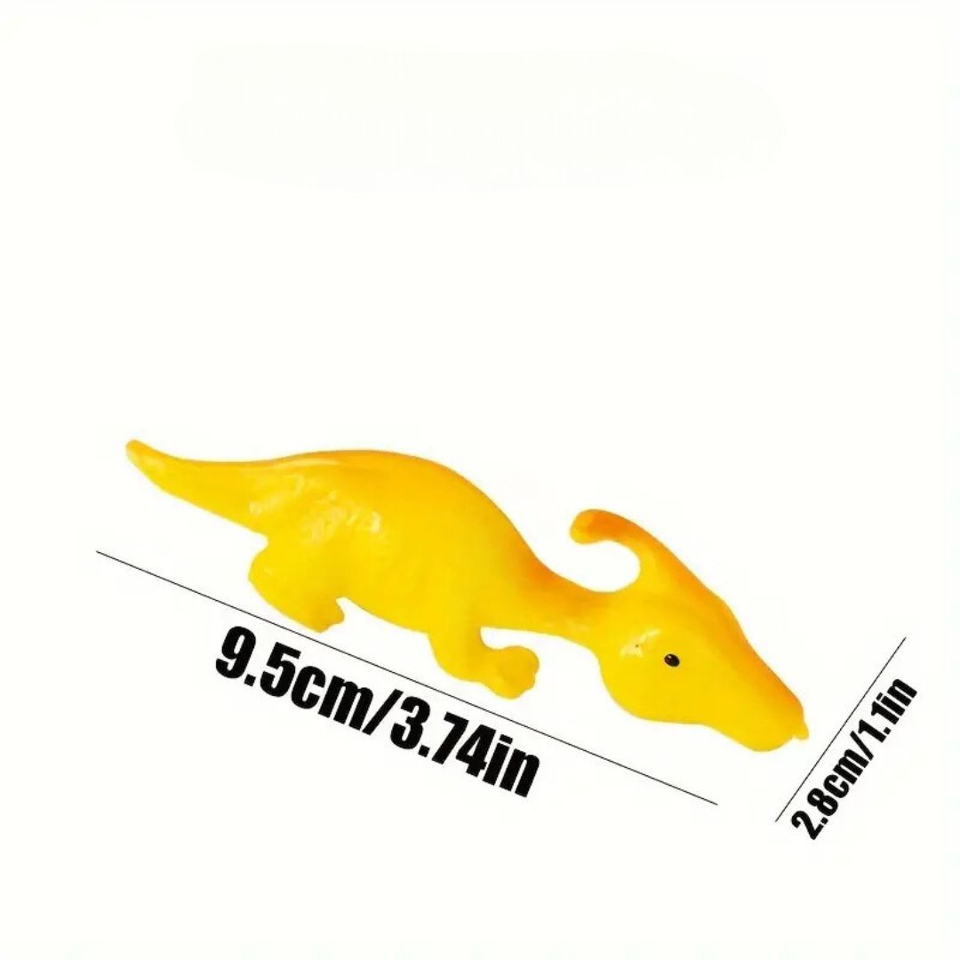 Flying Rubber Dinosaurs