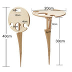 Picky Wine Table – Portable Outdoor Table with Glass & Bottle Holders – Ideal for Picnics
