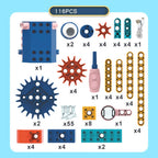 Science and Education Building Blocks with Motor