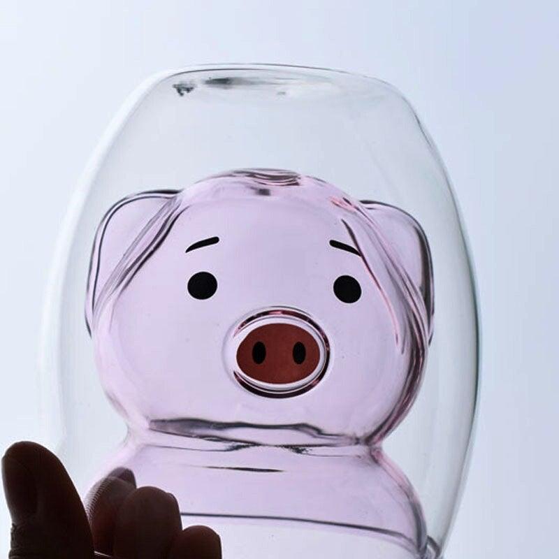 Piggy Glass - Heat-resistant Glass