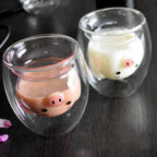 Piggy Glass - Heat-resistant Glass