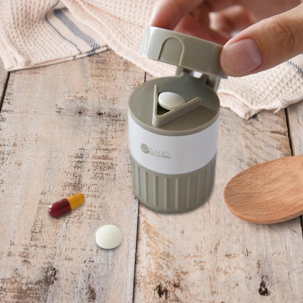 4 in 1 Pill Box Cutter Crusher