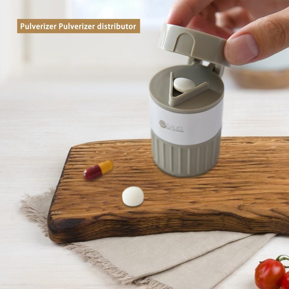 4 in 1 Pill Box Cutter Crusher