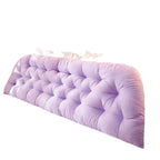 Pink Tatami Pillow Headboard - Bed Sleeping Neck Body Pillow, Large Back Support Pillow for Bedroom Decor