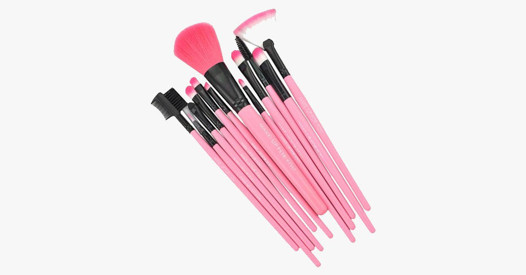 12-piece Pink Glory Brush Set