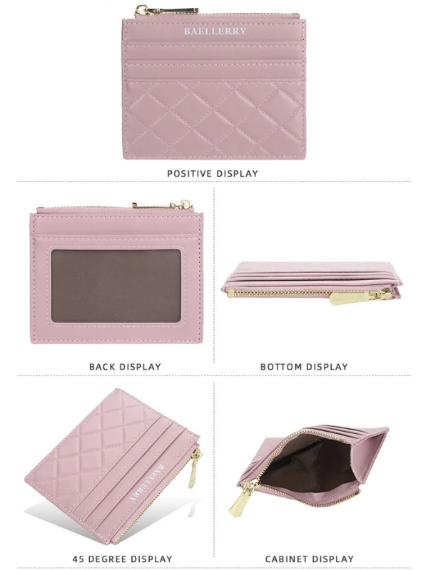 Stylish Padded Card Holder for Desk
