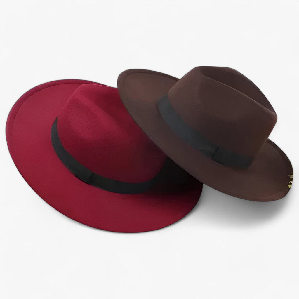 Lena Wool Fedora Hat – Stay Warm in Timeless Style
