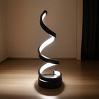 Modern LED table lamp with touch control and warm light
