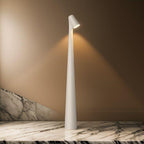 Cordless rechargeable bedside lamp - No cable