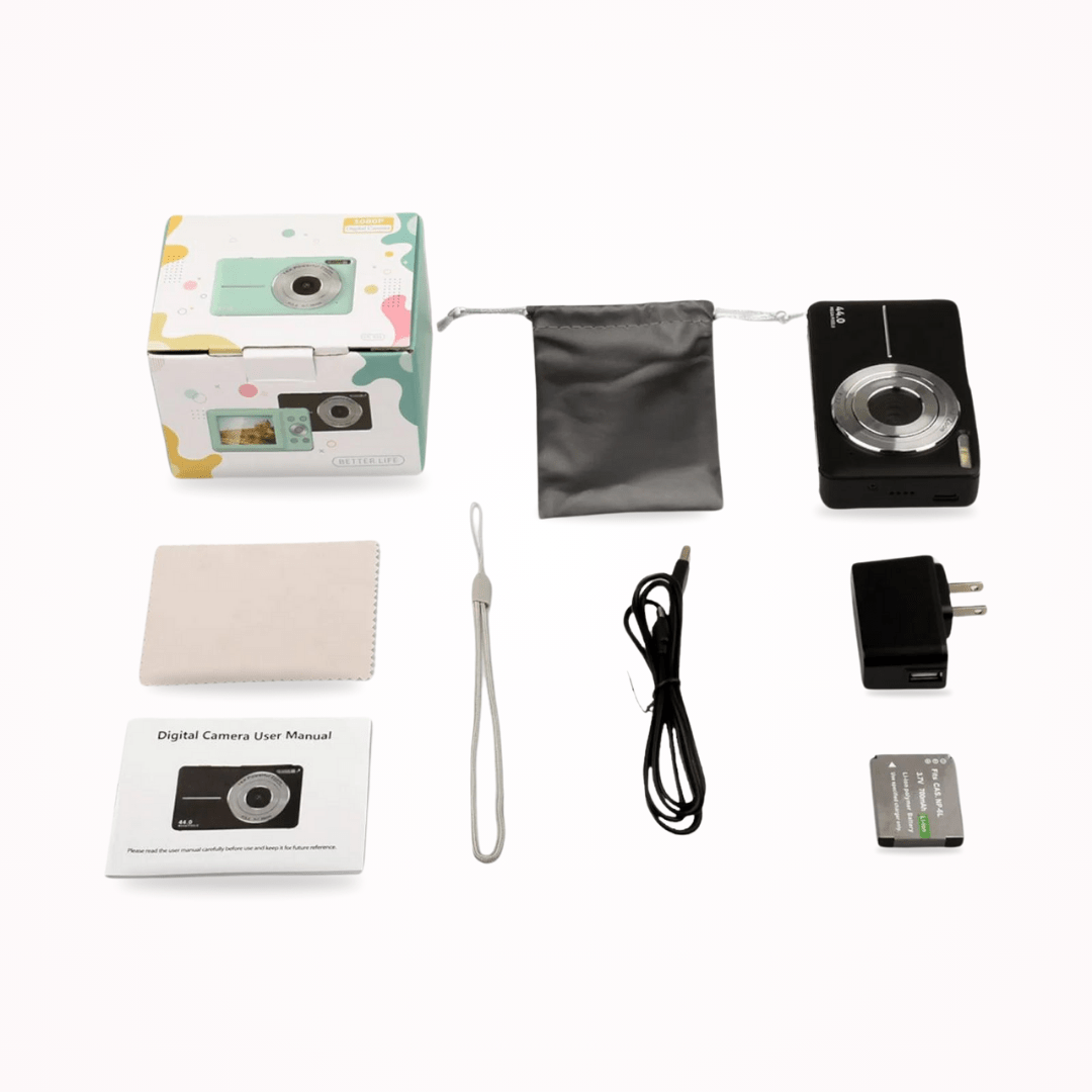 PIXERA – Vintage Digital Camera with Retro Design