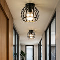 Industrial Ceiling Lamp Black