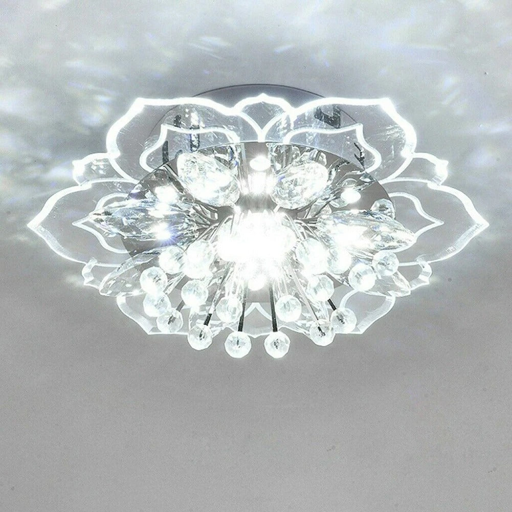 Crystal lamp that will illuminate your interior