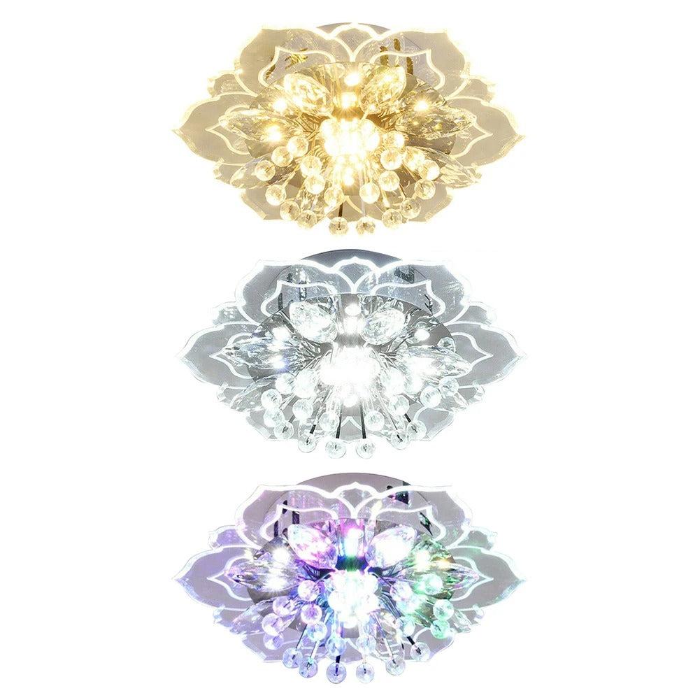 Crystal lamp that will illuminate your interior
