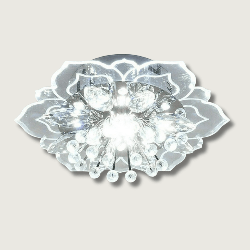 Crystal lamp that will illuminate your interior