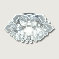 Crystal lamp that will illuminate your interior