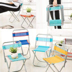 Outdoor Chairs Children Adults Garden Furniture Beach Chair Ultralight Seat Fishing Stool Made of Stainless Steel Portable Picnic Chair