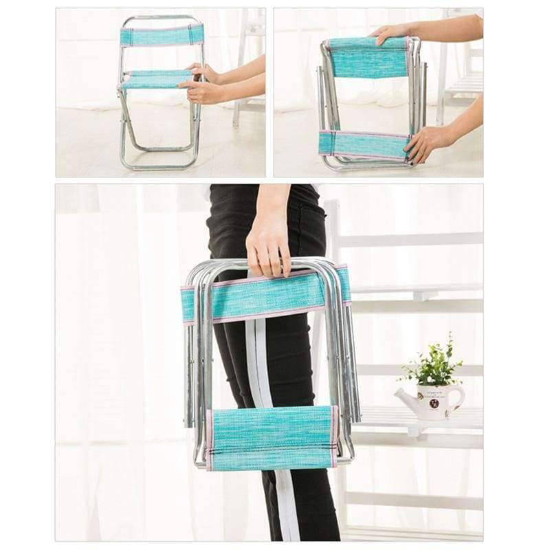 Outdoor Chairs Children Adults Garden Furniture Beach Chair Ultralight Seat Fishing Stool Made of Stainless Steel Portable Picnic Chair