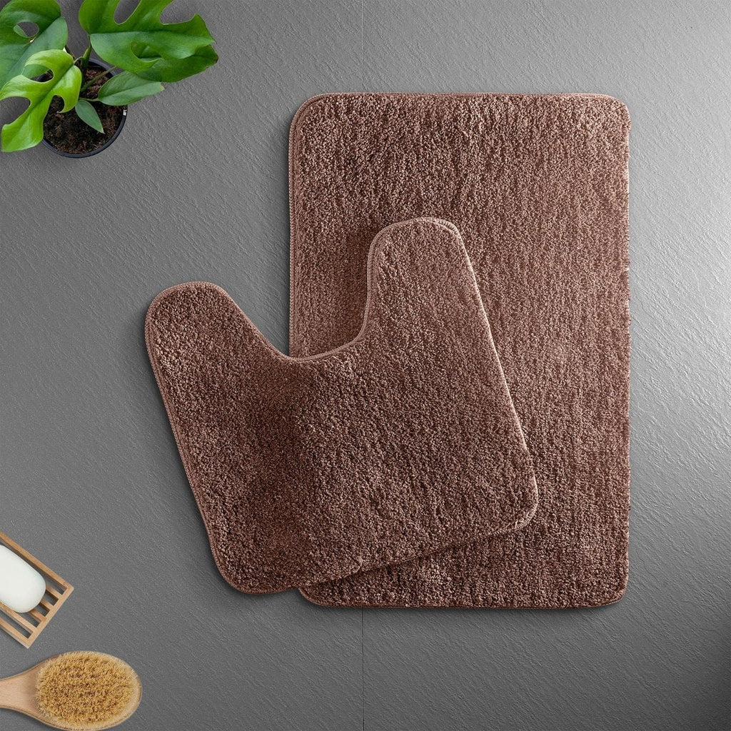 VeluSoft Plush Microfiber Bath Mat | Quick-Absorbing, Non-Slip Bathroom Rug for Comfort and Safety
