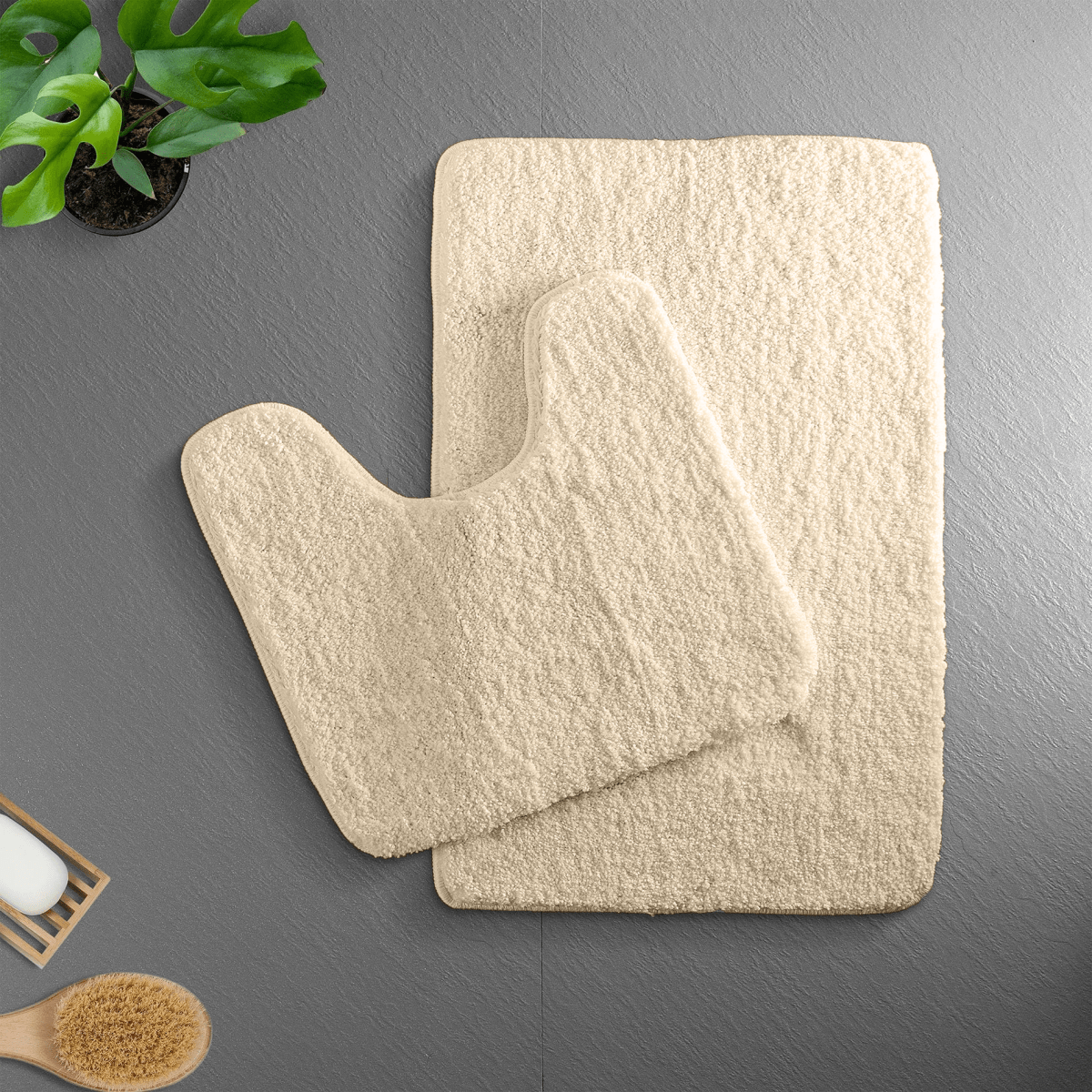 VeluSoft Plush Microfiber Bath Mat | Quick-Absorbing, Non-Slip Bathroom Rug for Comfort and Safety