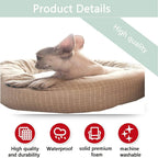 PlushPaw - Round Dog Sleeping Bed