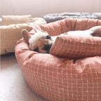 PlushPaw - Round Dog Sleeping Bed