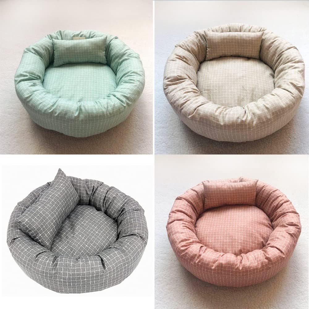 PlushPaw - Round Dog Sleeping Bed