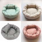 PlushPaw - Round Dog Sleeping Bed