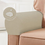 Stretch Armrest Covers – Spandex Covers for Chairs & Armchairs, Set of 2, Bordeaux