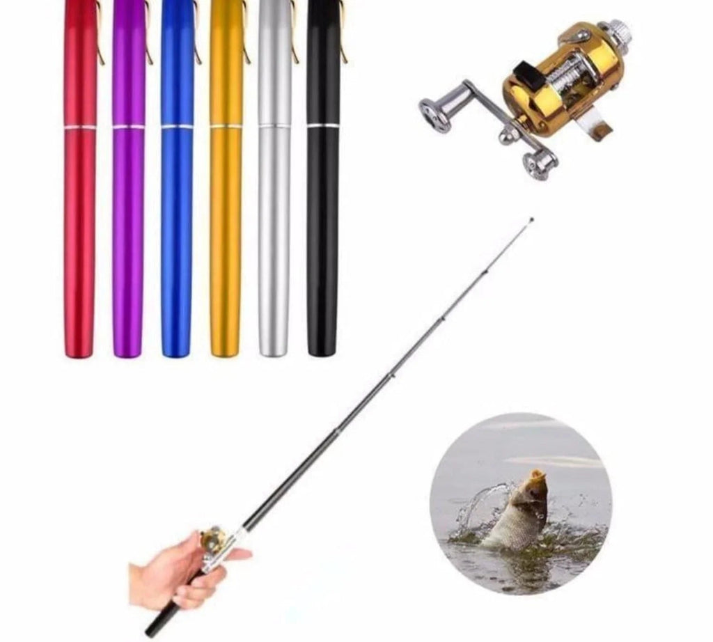 Compact Fishing Set with Telescopic Rod – Portable Fishing Rod for On-the-Go
