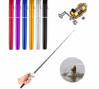Compact Fishing Set with Telescopic Rod – Portable Fishing Rod for On-the-Go