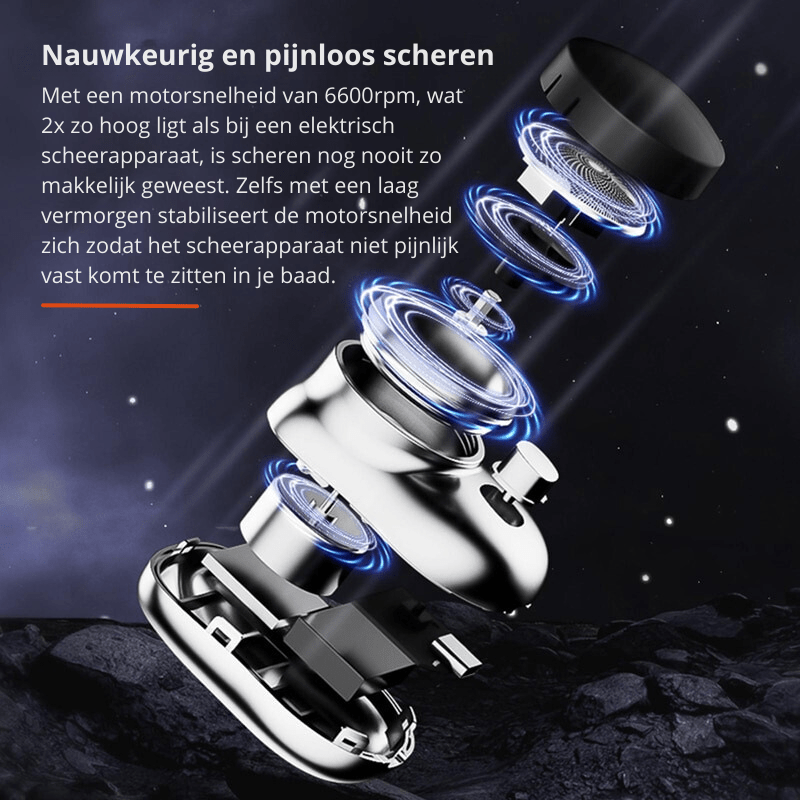 Pocketshave – Compact Waterproof Travel Razor for Quick & Smooth Shaving