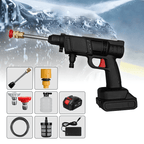 CLEANBURST – Portable Electric High-Pressure Cleaner with Foam Bottle & Dual Nozzles