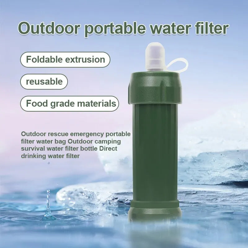 Portable Emergency Water Filter - AquaSurvive