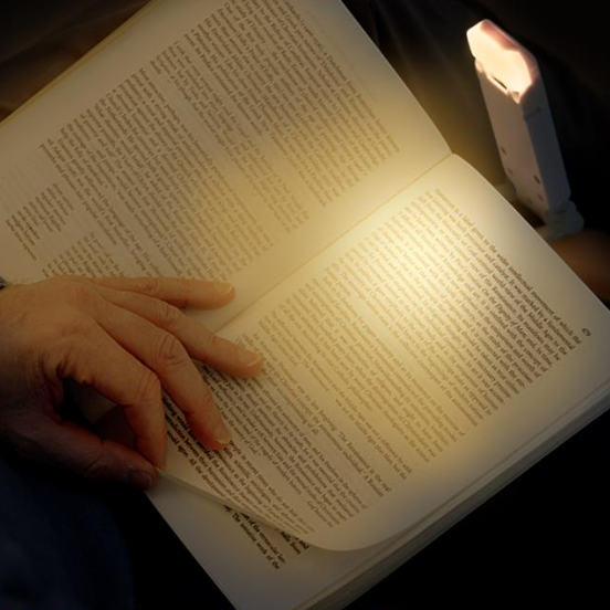 LED Clip-On Rechargeable Reading Light