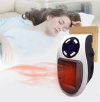 Portable room heating Quiet and efficient heating solution