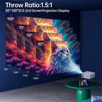 Projector Portable Mini Home Cinema Display