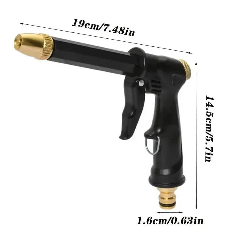 Portable High Pressure Water Hose Nozzle Sprayer