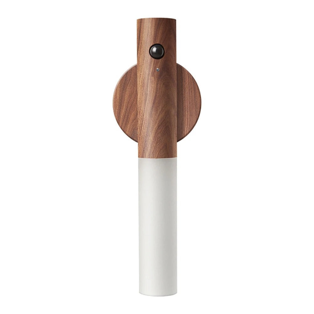 Wall Light Portable LED Wooden Wireless Lamp