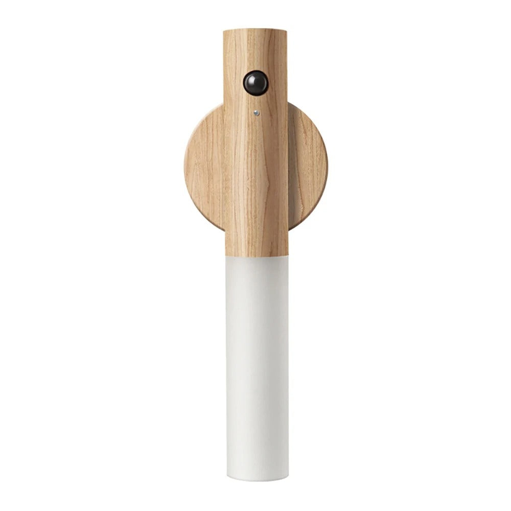 Wall Light Portable LED Wooden Wireless Lamp