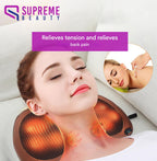 Portable Massage Cushion with Deep Shiatsu Massage - ThermoRelax Pro