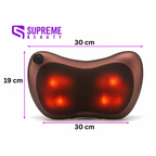 Portable Massage Cushion with Deep Shiatsu Massage - ThermoRelax Pro