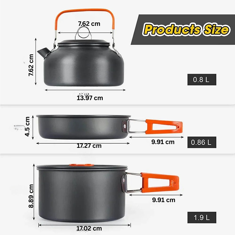 Portable Outdoor Cooking Set - CampEase