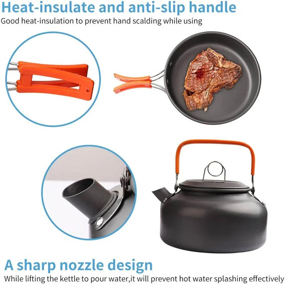 Portable Outdoor Cooking Set - CampEase