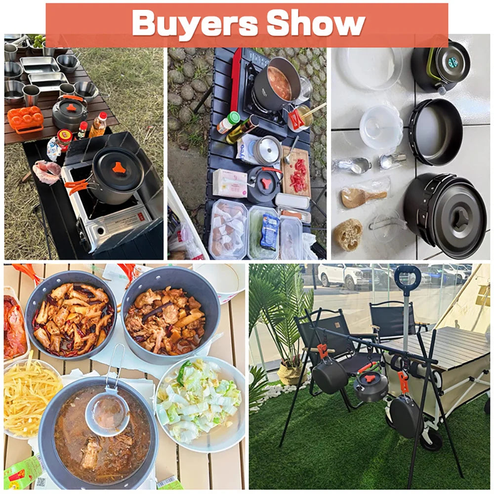 Portable Outdoor Cooking Set - CampEase