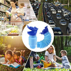 Mobile Urinal FlexRelief | Telescopic & Foldable | For Women & Children | 750 ml Capacity
