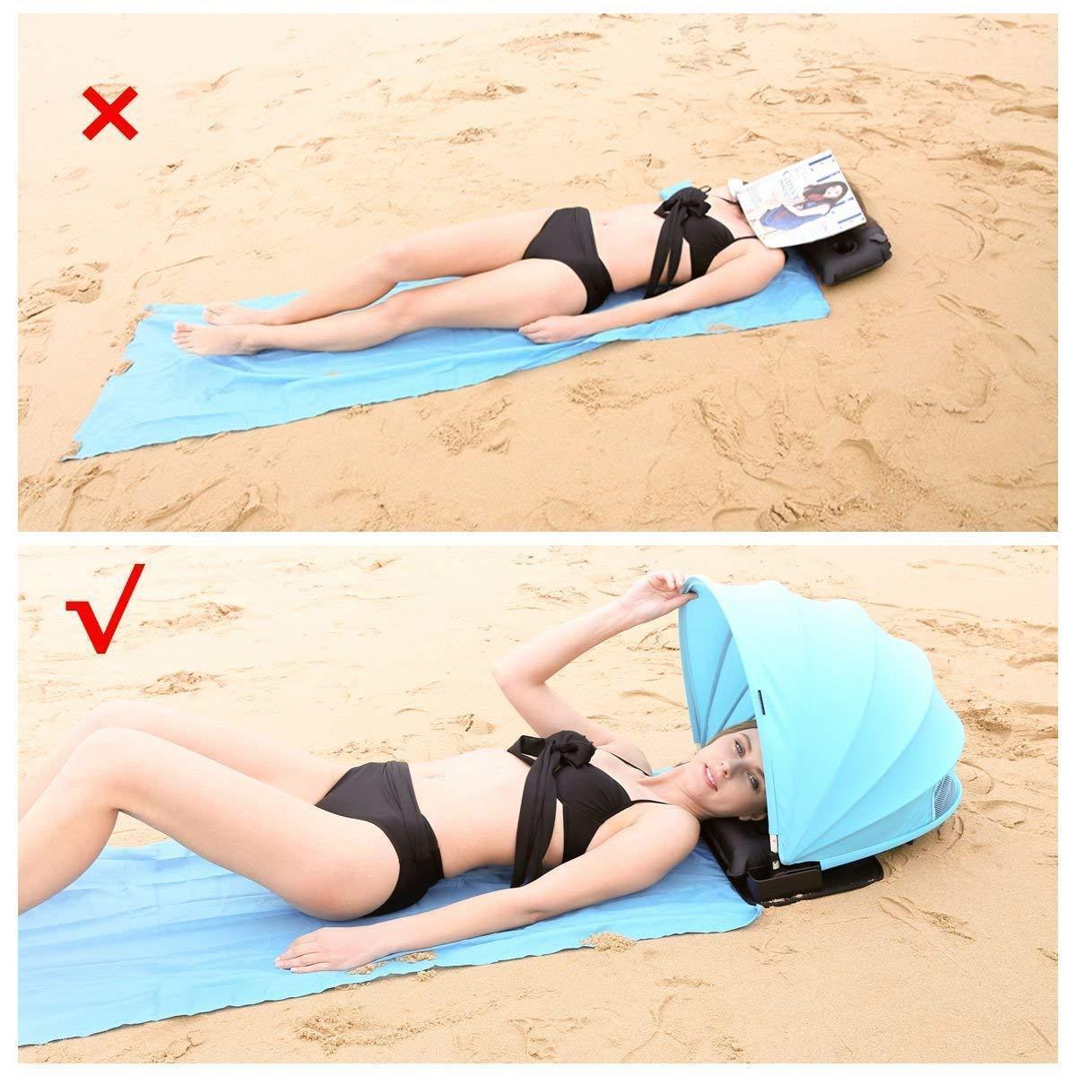 Beach Sunshade Pillow