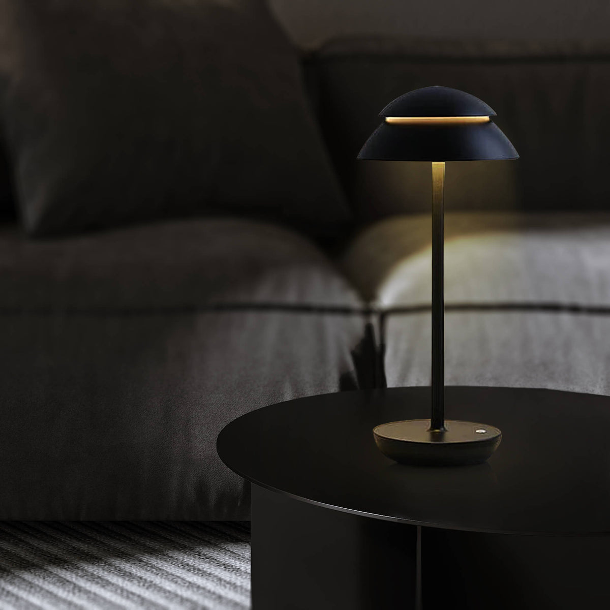 Table Lamp with Touch Control and LED Light